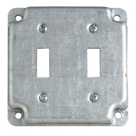 12 x 12 metal electrical box cover|metal electrical outlet box covers.